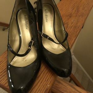 Black patent Mary Janes